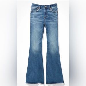 American Eagle jeans, festival flare size 4 Regular, Like new